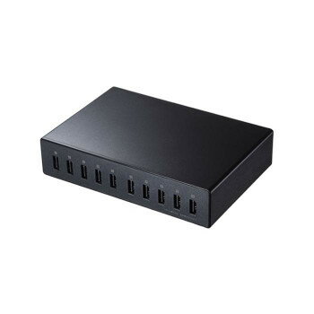 (同梱不可) USB充電器(10ポート・合計20A・高耐久タイプ) ACA-IP68 ハイパワーUSB充電器