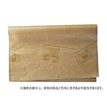 （同梱不可） 天満紙器 ベイクラップシート ニュースペーパー 350×455 茶 1000枚 XG604 ラッピングにも最適