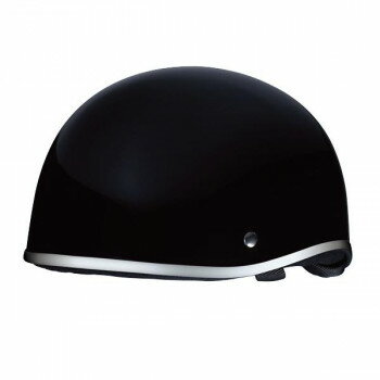 （同梱不可） ユニカー工業 ヘルメット ダックテール ブラック BH-19K 125cc以下のオートバイ用ハーフ型ヘルメット!!