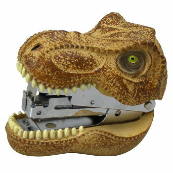（同梱不可） Motif. DINOSAUR ステープラー ティラノサウルス SR-4071 リアルな造形の恐竜雑貨シリー..