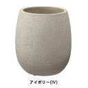 (同梱不可) グリーンポット 植木鉢 カイト バルーン アイボリー 30cm EB-KB3035IV 使いやすさとシルエットにこだわった植木鉢