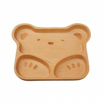 丸十ブナキッズプレートくま6V7-...