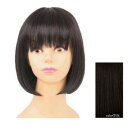 (同梱不可) ★プリシラ 帽子ウィッグフィットボブ耐熱 ショコラブラック BO-10-TCK 誰でも似合う!王道ストレートボブ(4)