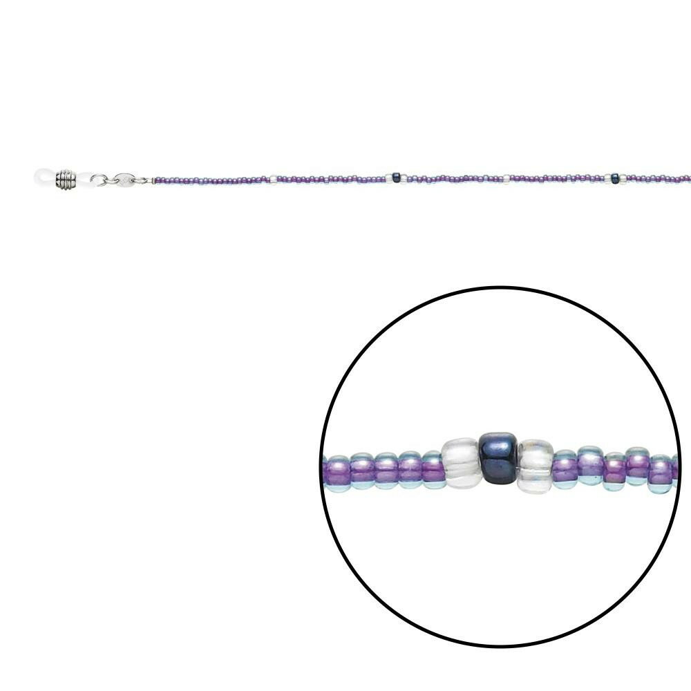 ※北海道・沖縄・離島への配送は、 別途送料がかかる場合がございますので、予めご了承くださいませ。ご注文後3〜4営業日後の出荷となります綺麗なデザインのメガネチェーンです。メガネをオシャレに彩ります。サイズ長さ:約73cm個装サイズ：0.5×25.0×5.0cm重量個装重量：20g素材・材質ガラスビーズ、他生産国日本衛生用品 可愛い かわいい おしゃれ オシャレ 便利 お得 まとめ買い キレイ 一人暮らし 同棲 雑貨 おもしろ パーティー 雑貨 広告文責 （株）國島屋 TEL:075-981-0330いつものメガネをもっとオシャレに。※モニターの設定などにより、実際の商品と色味や素材の見え方が異なる場合がございます。あらかじめご了承ください。【お手入れ方法】・ご使用後は、乾いた柔らかい布で汗や汚れを丁寧に拭き取ってください(ガラスは強い衝撃により、割れる場合があります。あまり強く拭かないでください)。【注意事項】・天然石等は汗や湿気、濡れ等により色落ちする場合があります。・高温のものに近づけたり、落としたり、ぶつけたり、無理な力を加えると変形する場合があります。・メッキ類でかぶれる体質の方は使用しないでください。・チェーンの長さは、ゴム輪の先から反対側のゴム輪の先までです。綺麗なデザインのメガネチェーンです。メガネをオシャレに彩ります。fk094igrjs