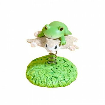 （同梱不可） コポー モモンガと空中散歩　74334 手のひらサイズのキュートなカエルのマスコット