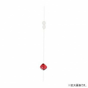 （代引き不可）（同梱不可） 00370417　トーソー(TOSO)　カーテンアクセサリー　ラインドロップA100　ワインレッド　1本 カーテン上部から吊り下げるアクセサリー