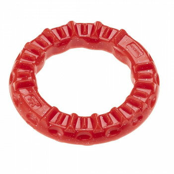 （同梱不可） ファープラスト ドッグデンタルトイ スマイル XS レッド 86790012 楽しく遊びながらデン..