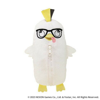 （同梱不可） セキグチ ブルーアーカイブ ペロロ博士 ぬいぐるみポーチ 610747 ブルーアーカイブからペロロ博士のぬいぐるみポーチが登場