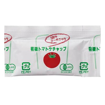 （代引き不可）（同梱不可）タカハシソース　カントリーハーヴェスト 有機トマトケチャップ 6g　1200個(40×30)　017076 1