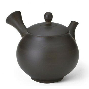 Tea-Utensils - （同梱不可） 黒泥 急須丸型印籠 Y4015 和のぬくもり