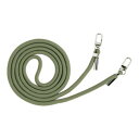 (同梱不可) ショルダーストラップ i.Color Khaki SHS-IC10 着脱可能で使いやすい(4)