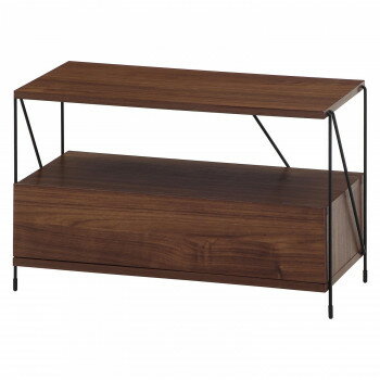 （同梱不可） 不二貿易　（C/D:77568） EZBOワイヤー TVラック MBR ナチュラルデザインのワイヤーTVラック