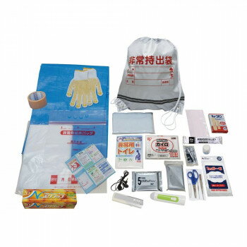 （代引き不可）（同梱不可） ナカガワ　防災用品 非常持出しセット25点 NK25-25　NK25-25 備えあれば憂いなし!