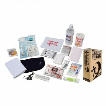 （代引き不可）（同梱不可） ナカガワ　防災用品 帰宅困難者支援セット23点 KS25-23　KS25-23 非常時に自宅へ帰れない場合の支援セット。