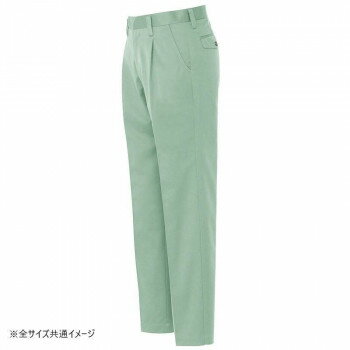 (同梱不可) アイトス ワークパンツ(1タック) グリーン 73 3220 シンプルデザインのスタンダードワークパンツ
