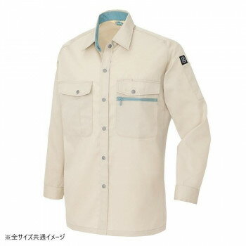 (同梱不可) アイトス 長袖シャツ(男女兼用)(薄地) ベージュ 002 LL 5375 実用新案「スイングスリーブ」で動きラクラク (同梱不可) アイトス 長袖シャツ(男女兼用)(薄地) ベージュ 002 LL 5375 実用新案「スイングスリーブ」で動きラクラク
