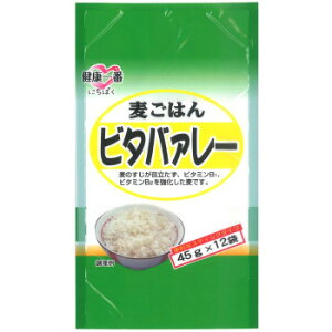 （代引き不可）（同梱不可）日本精麦 ビタバァレー (45g×12)×6