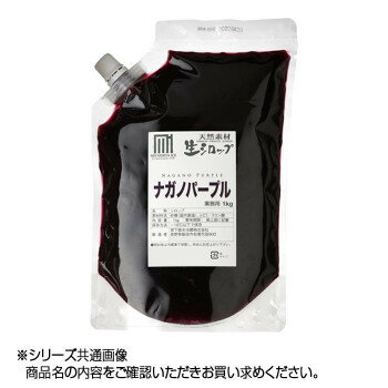 （代引き不可）（同梱不可）かき氷生シロップ ナガノパープル 業務用 1kg 3パックセット