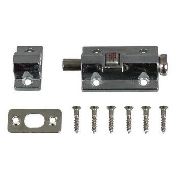 (同梱不可) J-365 自動ラッチ 1個入 71365 防犯用補助錠金具