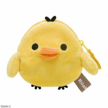 （同梱不可） サンエックス San-x キイロイトリ ぬいぐるみコインケース CK69303 コインや小物入れにぴったり!