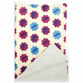 （同梱不可） フレンズヒル ボア付ブランケット ミルキー アイボリー YW-213-39 あったかブランケット