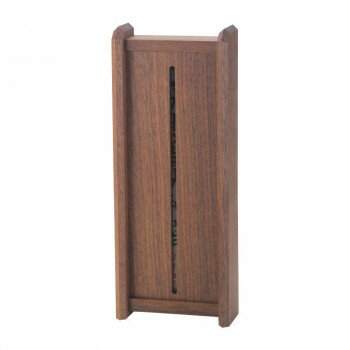 （同梱不可） 神棚の里 壁掛け 置き型 オシャレなモダン神棚 一社 Kagari ウォールナット 日本製 ウォルナット製の神棚