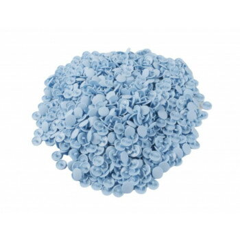 （同梱不可） プラスナップ業務用パック 13mm ベビーブルー SUN15-73G 専用プレス機で取り付け簡単