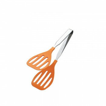 （同梱不可） 田辺金具 抗菌耐熱カラートンググリル(中) オレンジ 崩れやすいロールキャベツなどに