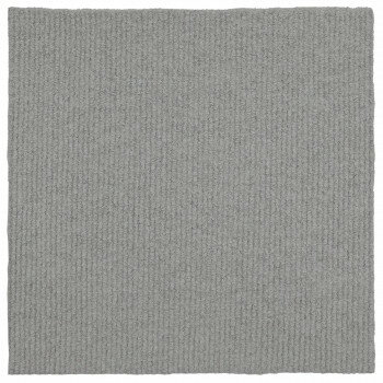 （同梱不可） 大島屋 洗える吸着マット 9枚セット グレー 30x30cm 裏面吸着素材でズレにくいマット