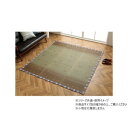 (同梱不可) い草ラグ カーペット NSリンク 180×240cm BR 1061930064104 涼しげない草ラグ