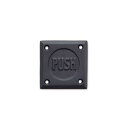 (同梱不可) サインプレートPUSH 63840 マットブラックのPUSH
