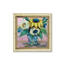 (同梱不可) アートフレーム ジャネット ヴェルテンテス「ジンジャー ジャー2」 JV-13004 絵と額がセット