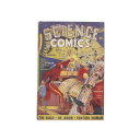 (同梱不可) アメリカンコミック ブックボックス SCIENCE COMICS IN011495 背表紙にはコミックらしい広告がデザイン