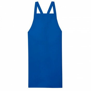 （同梱不可） サーヴォ FF 撥水エプロン ブルー F FBPU-1804-K3 厨房・食品工場・給食事業向け