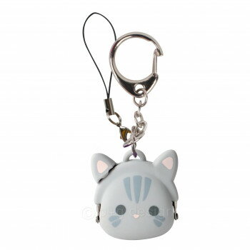 （同梱不可） MiMiPOCHI-BitFriendS(ミミポチビットフレンズキーリング＆ストラップ) あめたん 可愛いがまぐちキーリング