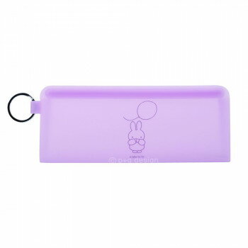 （同梱不可） ピージーデザイン STEPPO ミッフィー(ステッポミッフィー) パープル コスメや小物入れにちょうどいい!