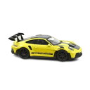 (同梱不可) NOREV/ノレブ ポルシェ 911 GT3 RS 22 イエロー&ブラックステッカー 1/43スケール 750063 ポルシェ模型
