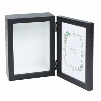 （同梱不可） フラワーアレンジ KBピクチャーフレーム M BK FC-650 黒のフレームはインテリアに存在感..