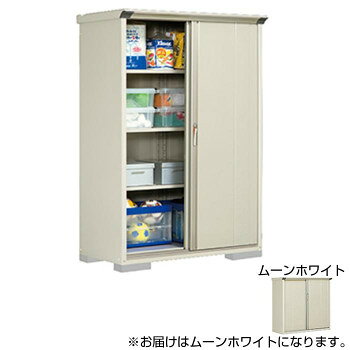 （代引き不可）（同梱不可）タクボ物置 グランプレステージ 全面棚 小型物置 収納庫 GP-136AF ムーンホワイト