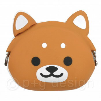 (同梱不可) ピージーデザイン MiMi POCHIFriendS(ミミポチフレンズ) シバ 小物やアクセサリー入れにちょうどいい!