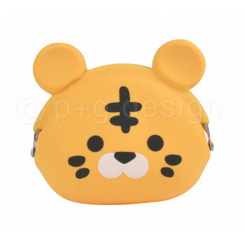 （同梱不可） ピージーデザイン MiMi POCHIFriendS(ミミポチフレンズ) トラ 小物やアクセサリー入れにちょうどいい!