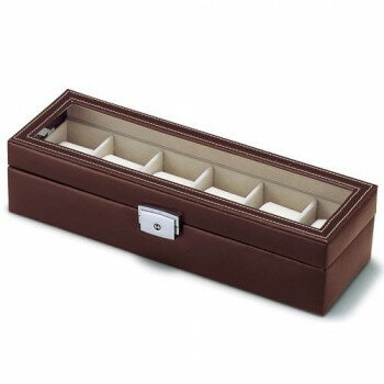 （同梱不可） プルーフウォッチケース E 7786 本革調PVC素材が高級感を感じさせるウォッチケース