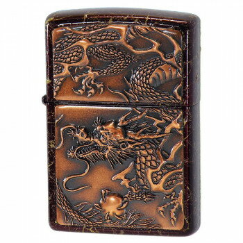 （同梱不可） ZIPPO ライズメタル 赤龍　金乱糸　赤 日本の匠の技にこだわった豪華仕様!