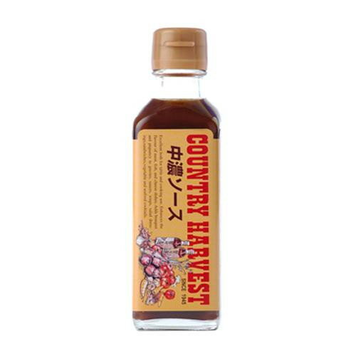 (代引き不可)(同梱不可) タカハシソース カントリーハーヴェスト 中濃ソース 180ml 10本セット 013256 オールマイティに使える中濃ソース!