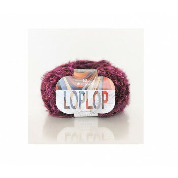 （同梱不可） ハマナカ リッチモア ロプロプ No.4 3910004 カラフルなエコファーヤーン