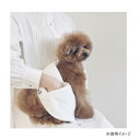 (同梱不可) ハートウエル ドッグシャーリング ポケットタオル ホワイト 13803131 散歩後の愛犬に足先をいたわるお手入れタオル