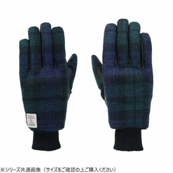 （同梱不可） SDG-3350 ハリスツイードライディンググローブ ブラックウォッチ LL SDG-3350-BWT-LL ハリスツイードを使用したライディンググローブ
