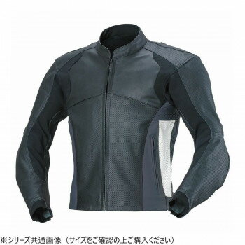 （同梱不可） NANKAI レザージャケット RDJ-34 M ブラック/グレー レーサースタイルを着やすくアレンジ