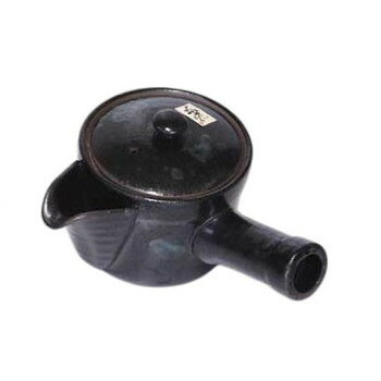 （同梱不可） 黒釉 コーヒー楽らく急須 02104072 誰でも?軽に美味しいコーヒーを