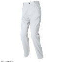 (同梱不可) アイトス ワークパンツ(ノータック)(男女兼用) シルバーグレー LL 2550 裏綿エコマーク対応(4)